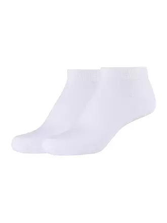 CAMANO | Sneakersocken Silky 2er Pkg white | 